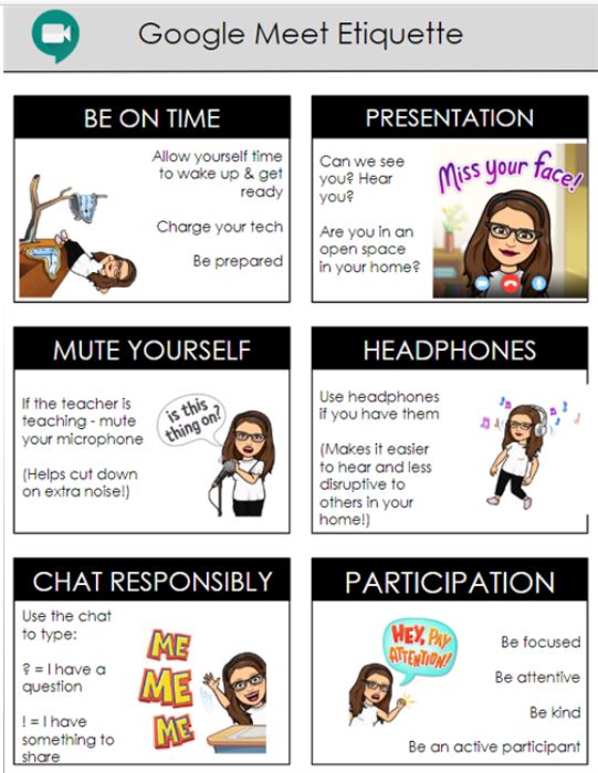 Google Meet Etiquette
