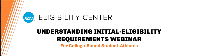 NCAA Eligibility Webinar